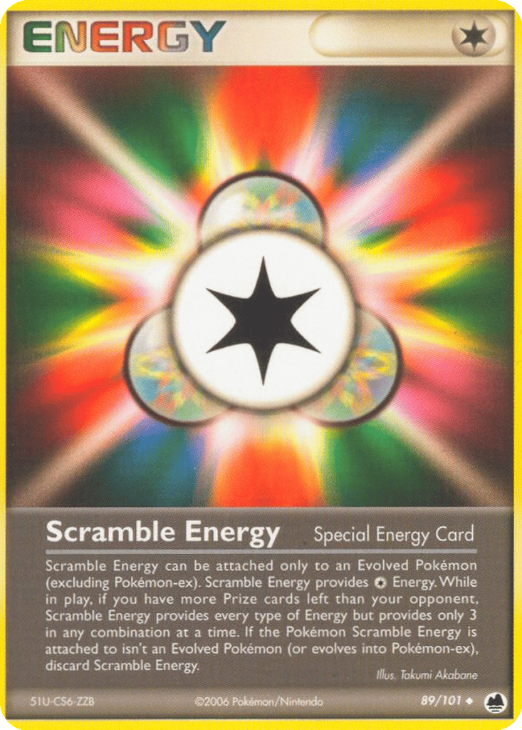 Scramble Energy card