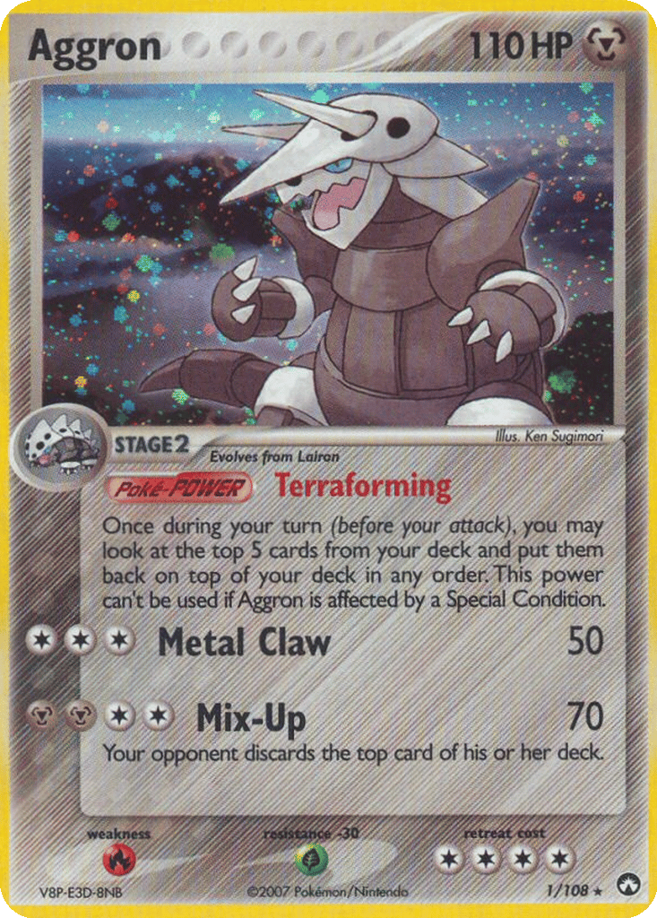 Aggron card