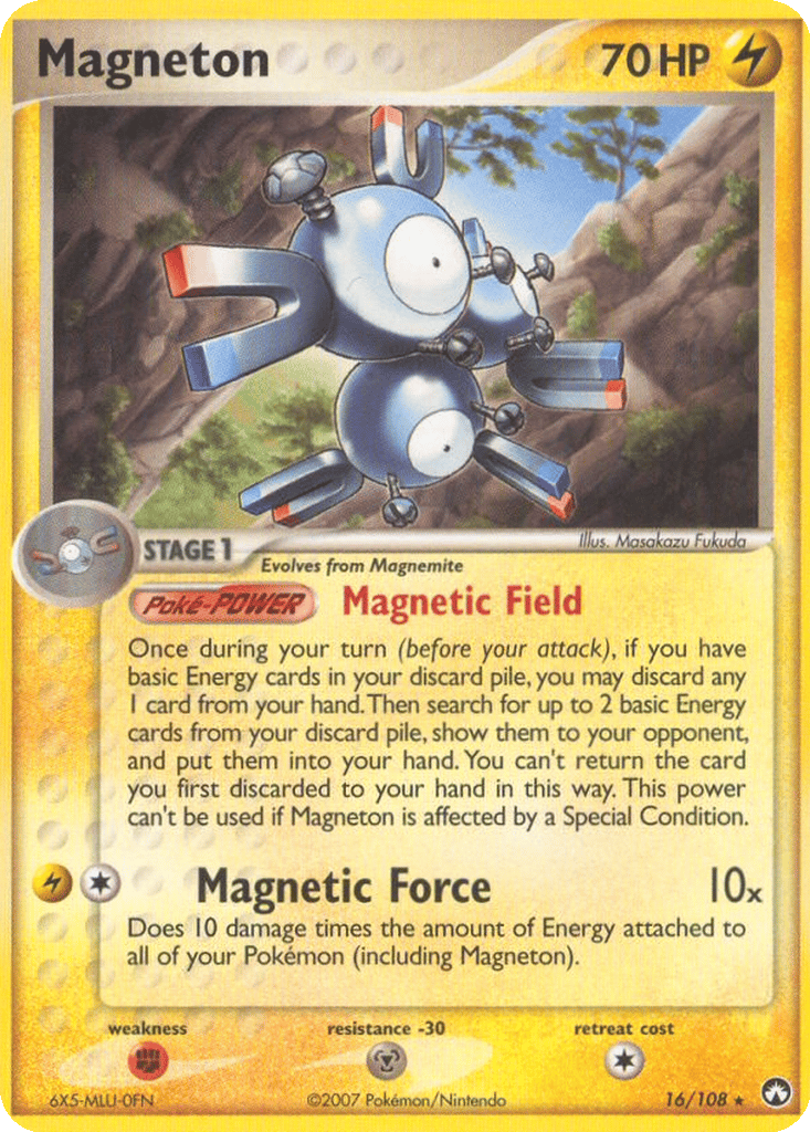 Magneton card