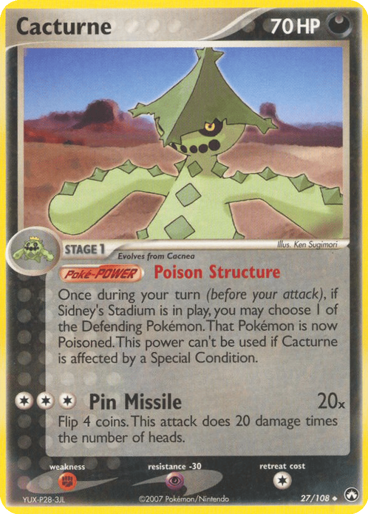 Cacturne card