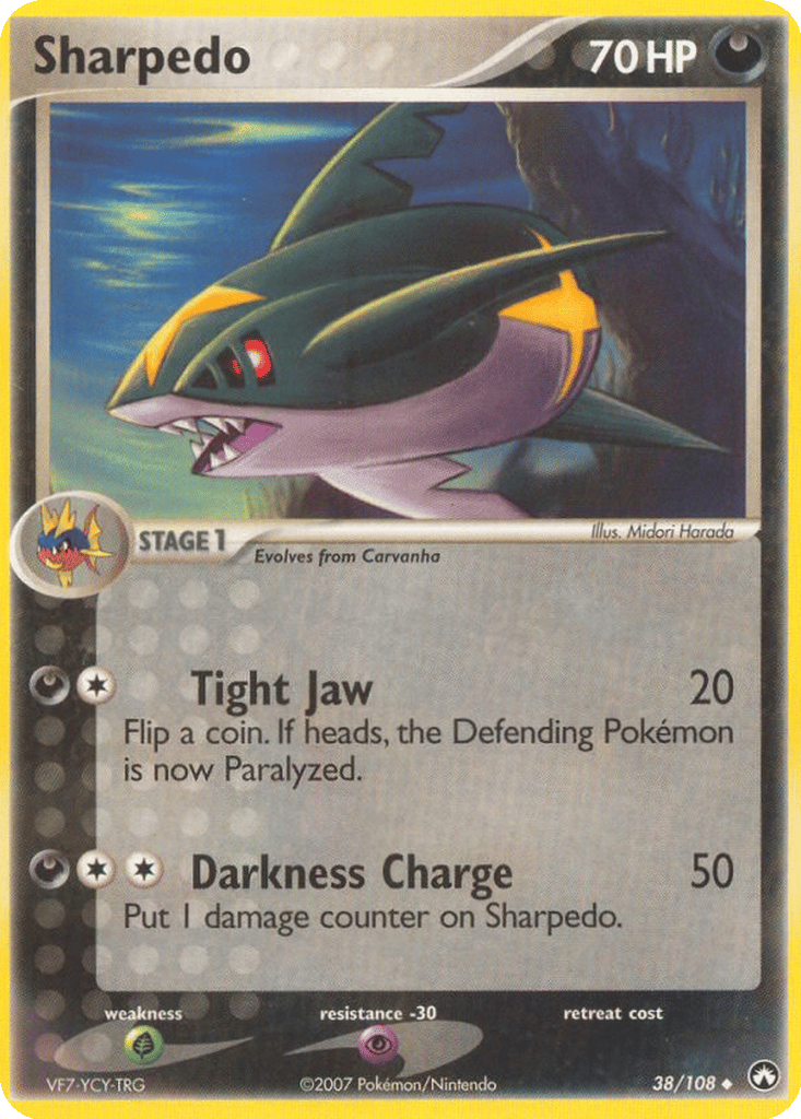 Sharpedo card