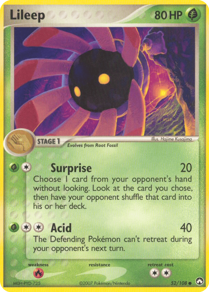 Lileep card