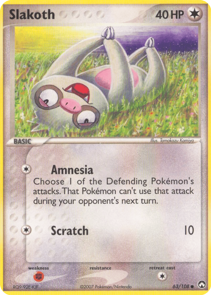 Slakoth card
