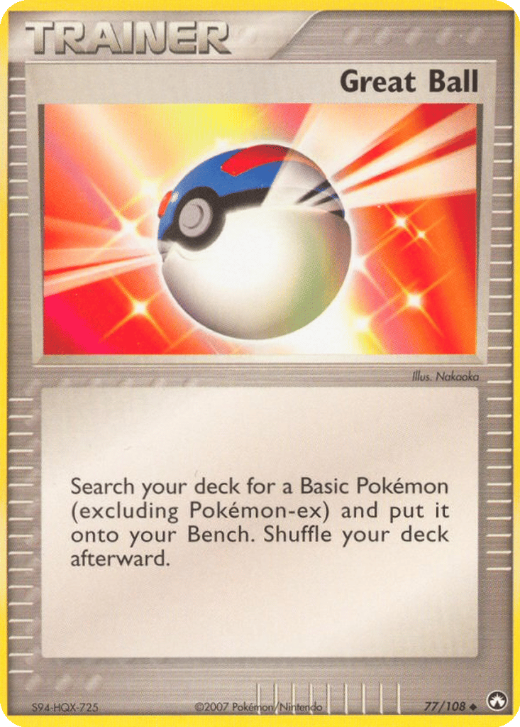 Great Ball card