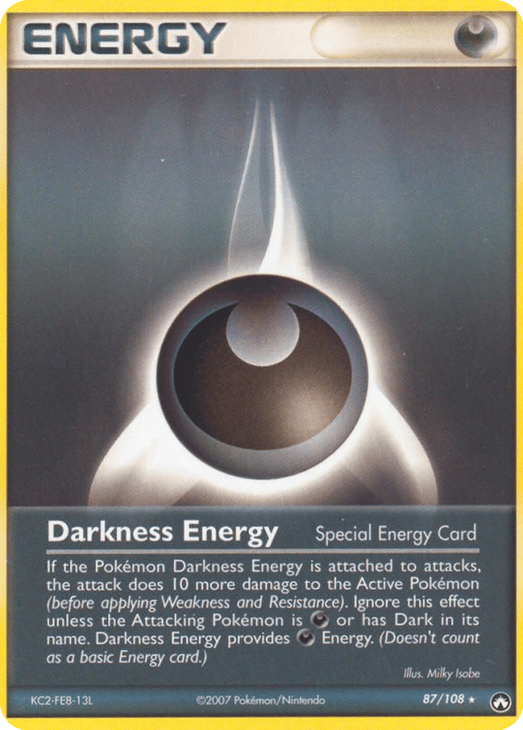 dark energy pokemon card Darkness Energy | Dex