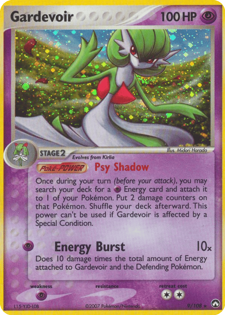 Gardevoir card