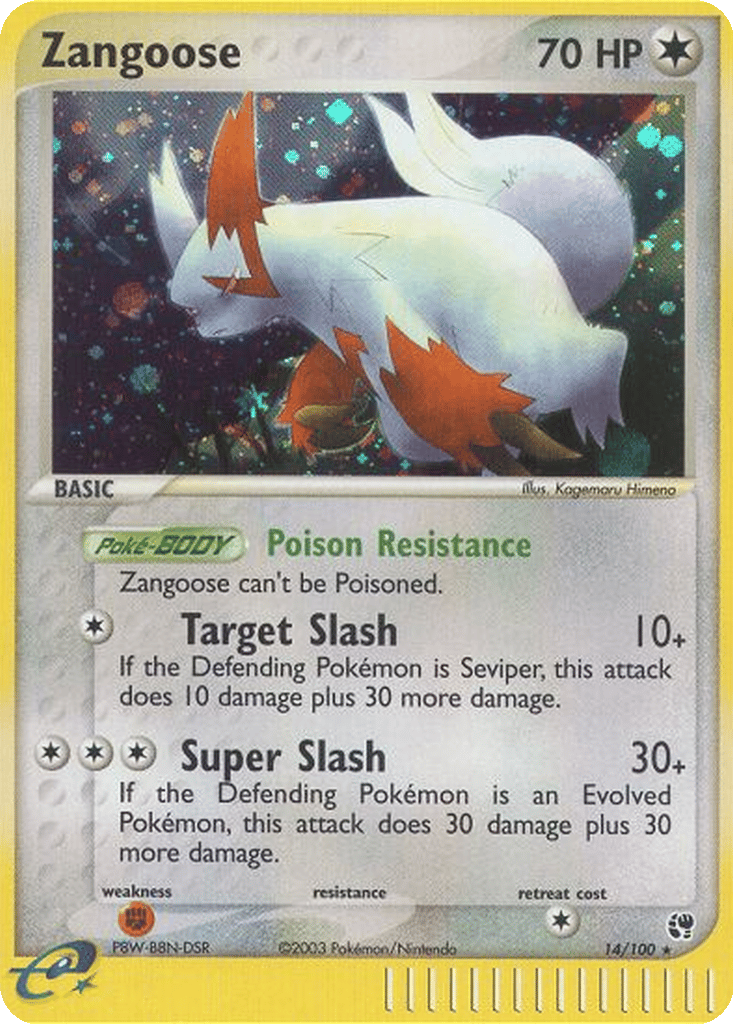 Zangoose card
