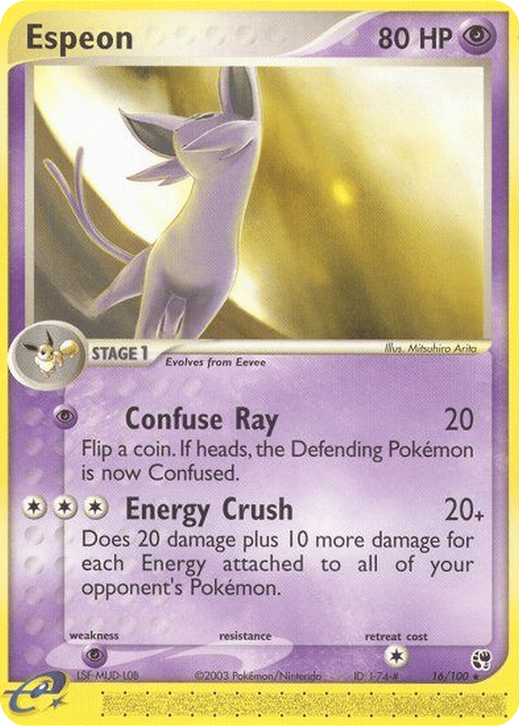 Espeon card