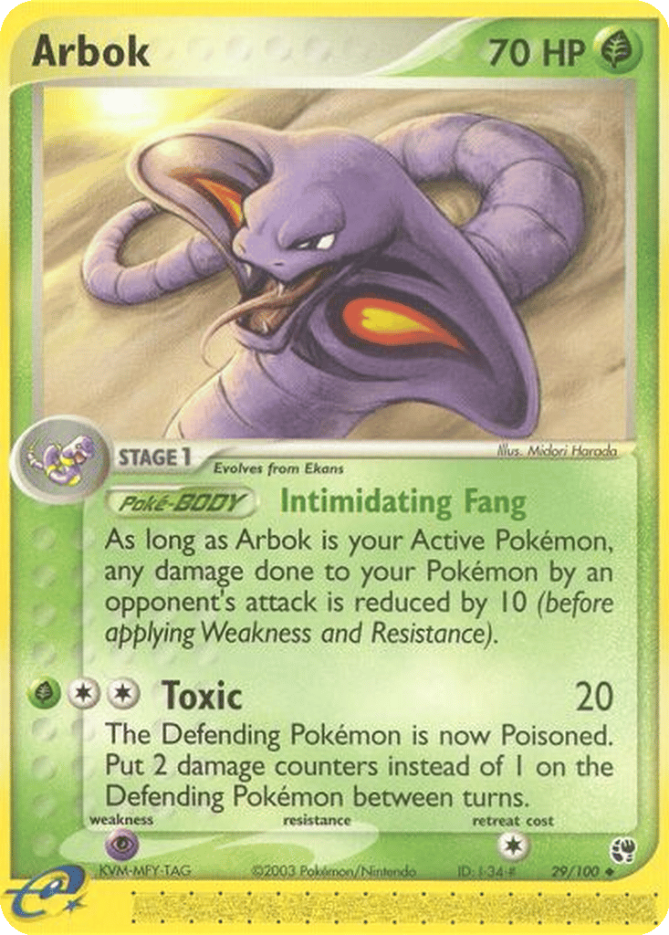 Arbok card