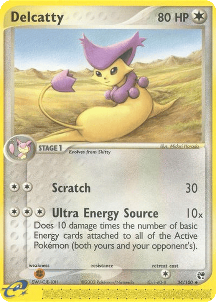Delcatty card