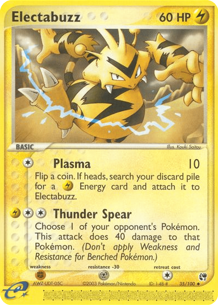 Electabuzz card