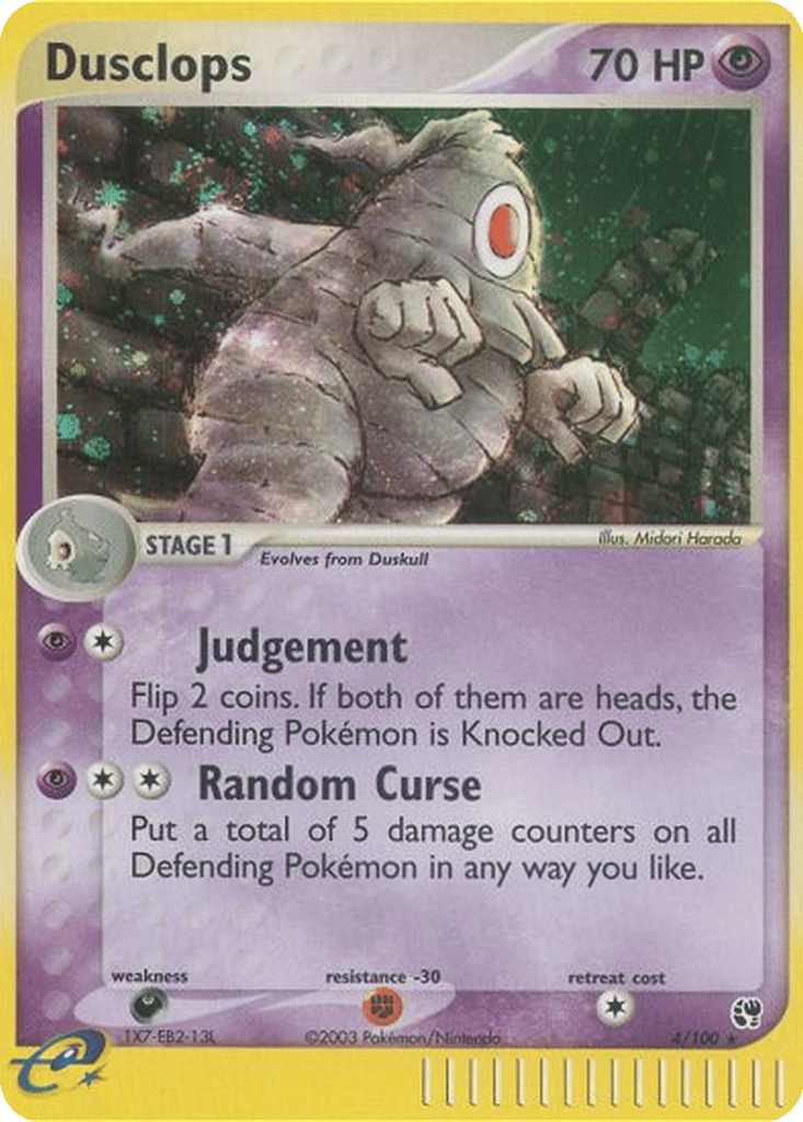 Dusclops card