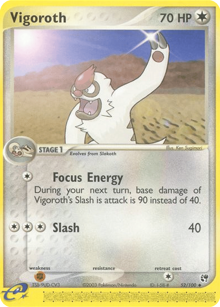 Vigoroth card