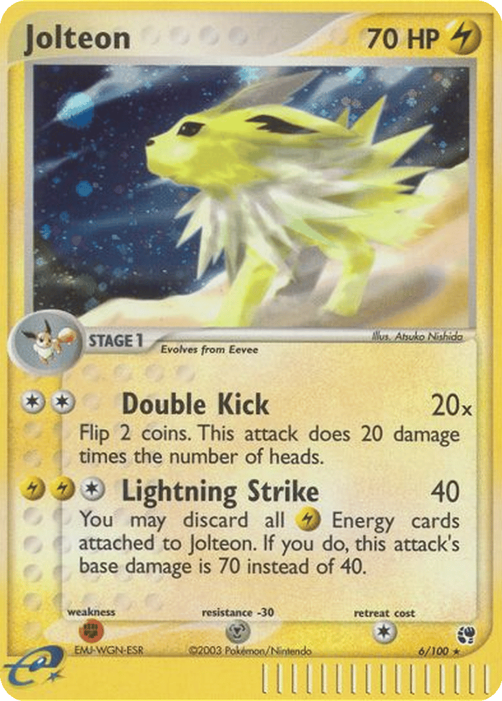 Jolteon card