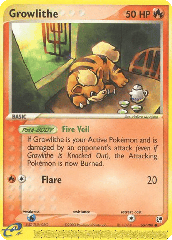 Growlithe card