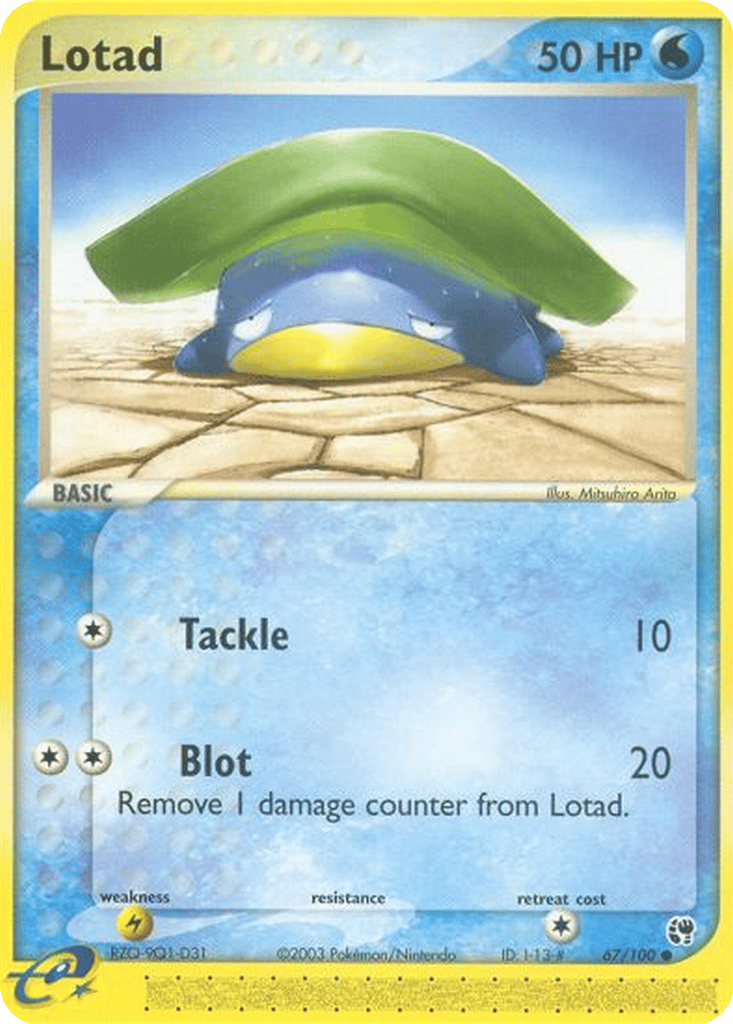 Lotad card