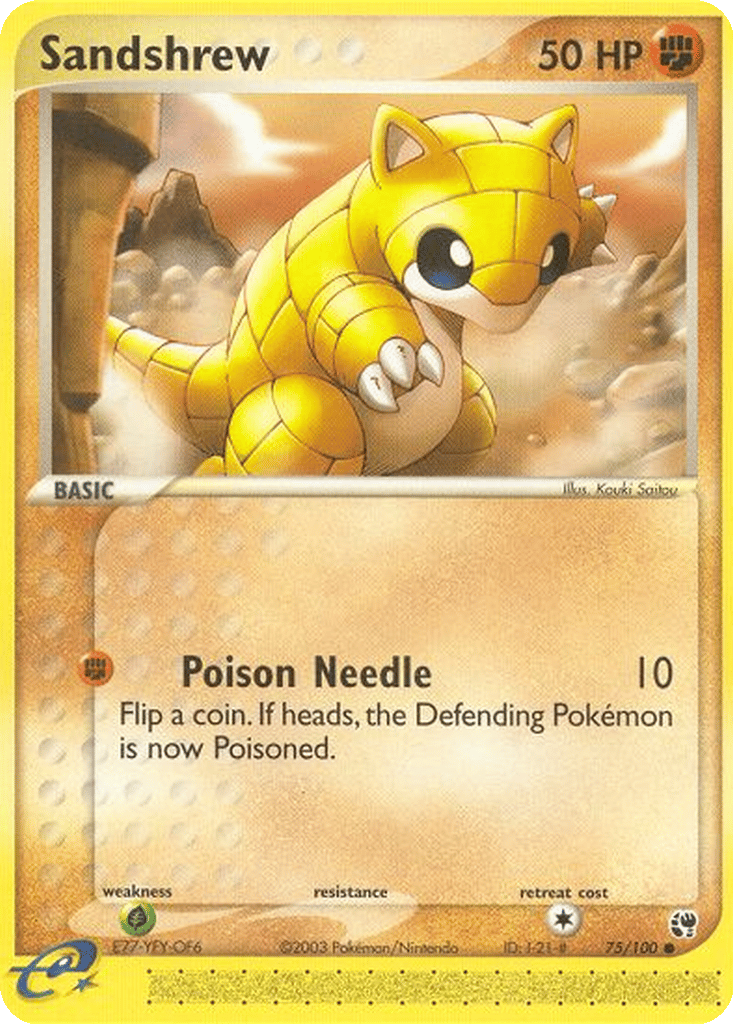 Sandshrew card