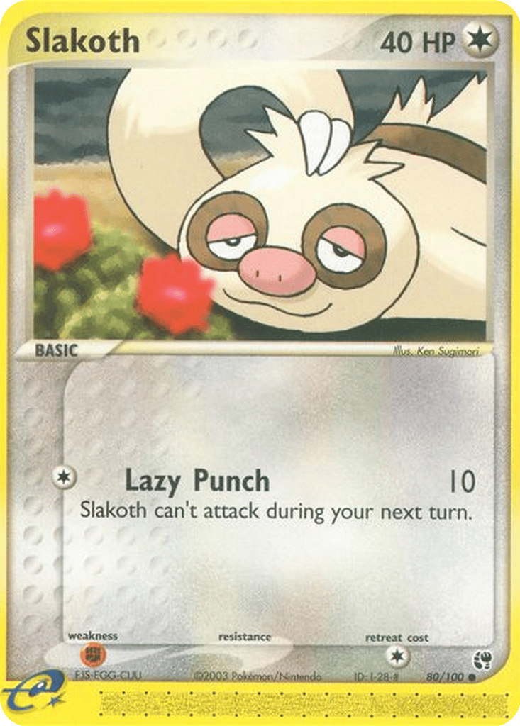 Slakoth card