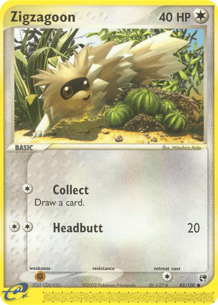 Zigzagoon card