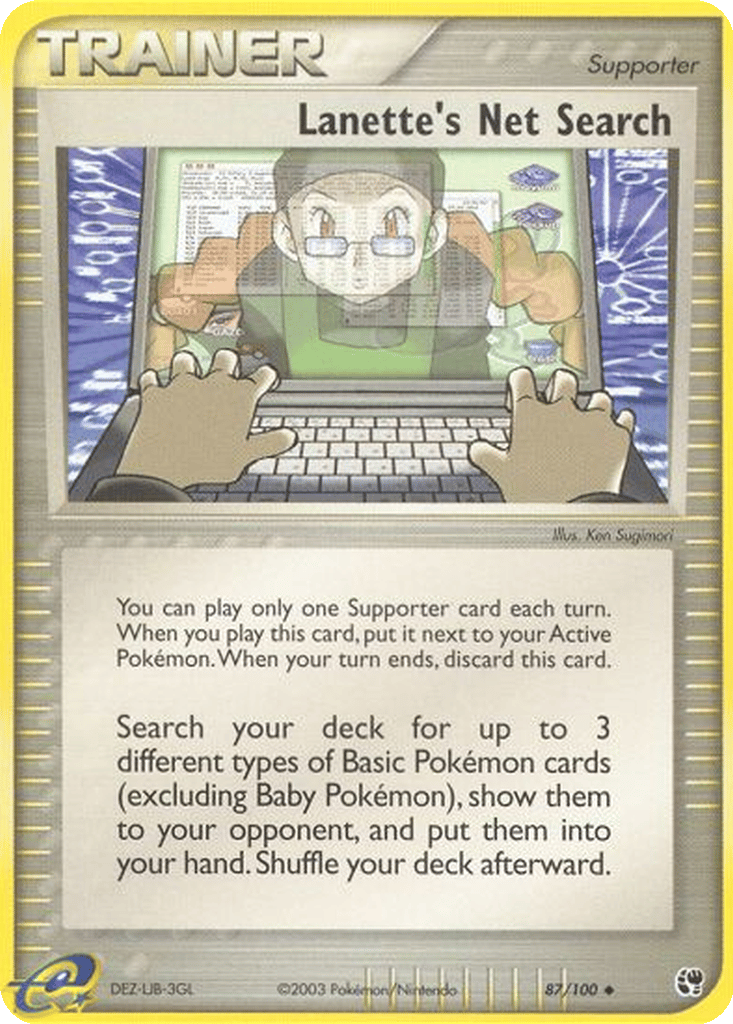 Lanette's Net Search | Dex - for TCG Collectors