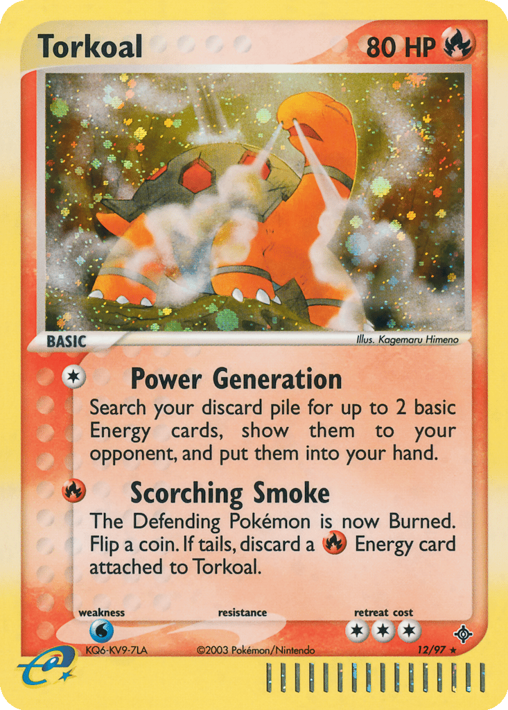 Torkoal card