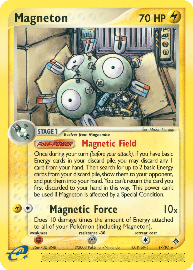 Magneton card