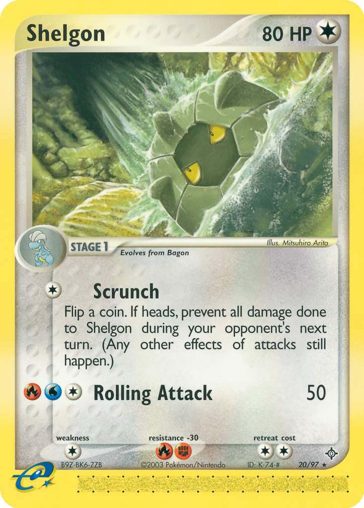 Shelgon card