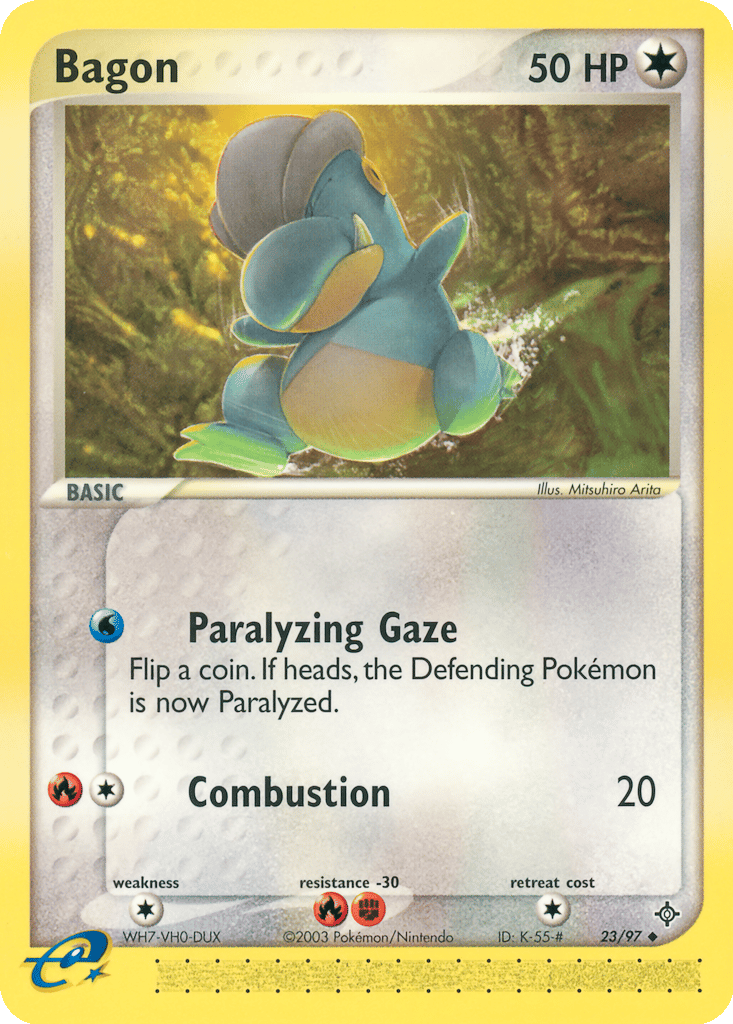 Bagon card