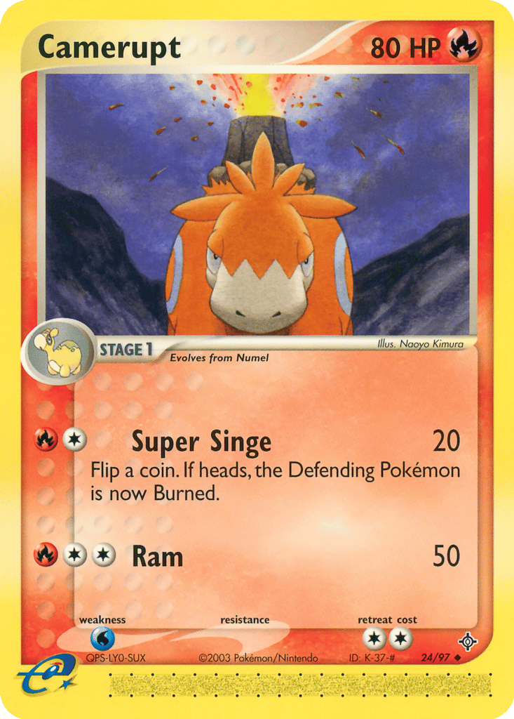 Camerupt card