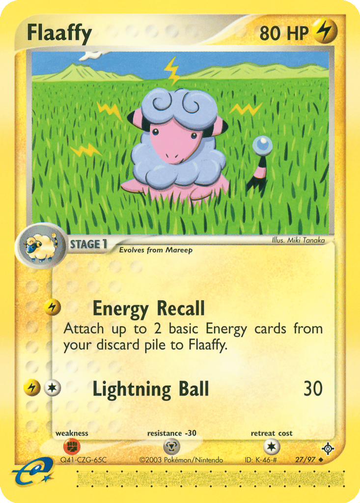 Flaaffy card
