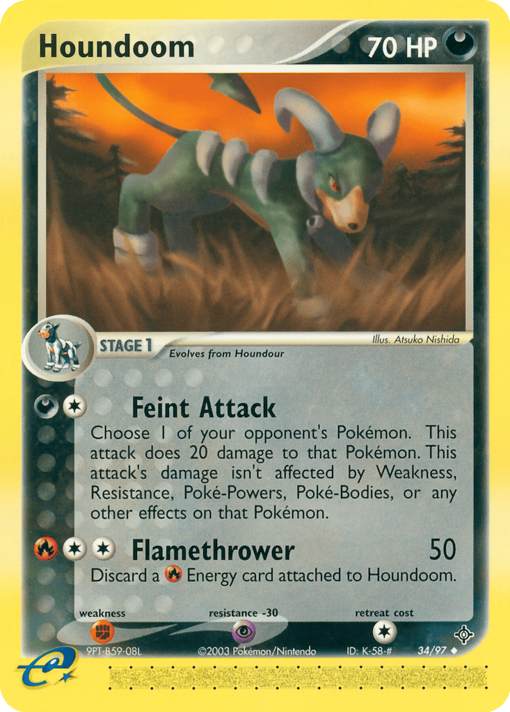 Houndoom card