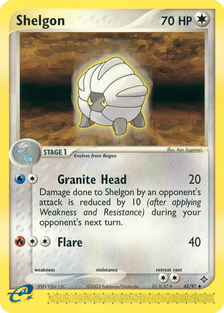 Shelgon card