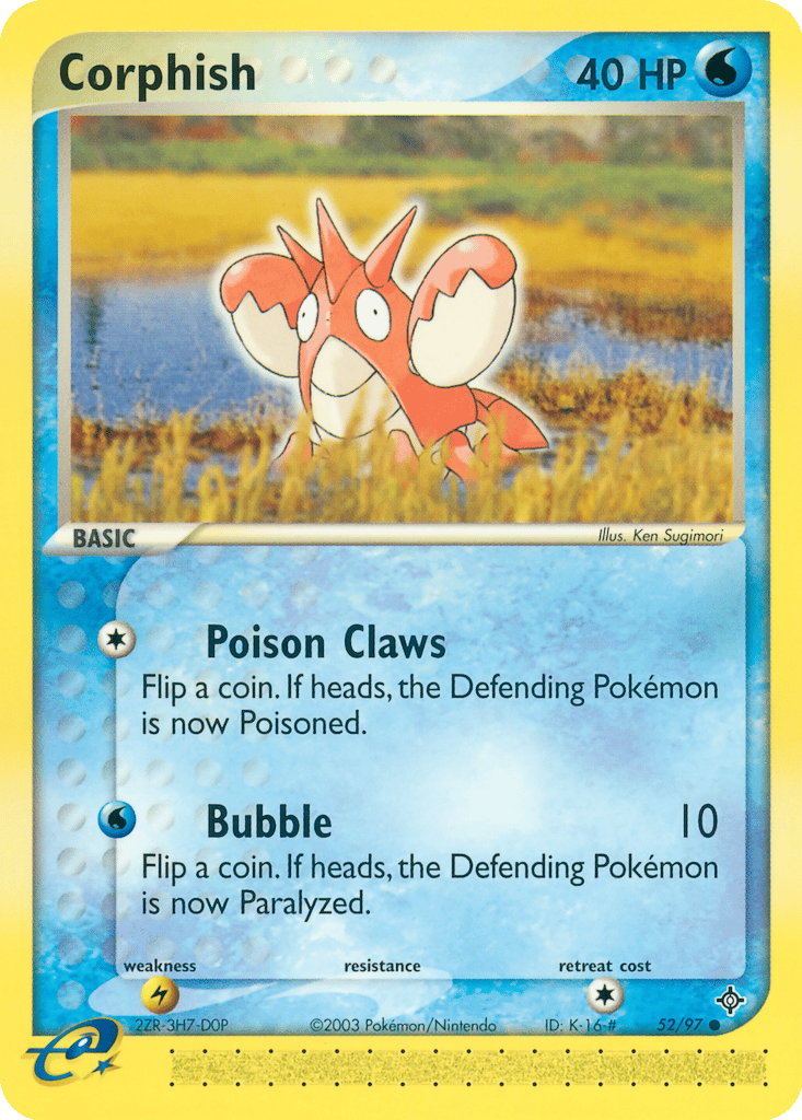 Corphish card
