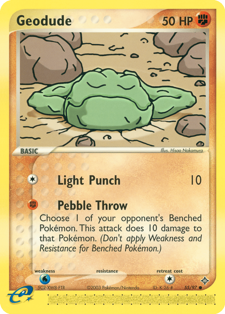 Geodude card