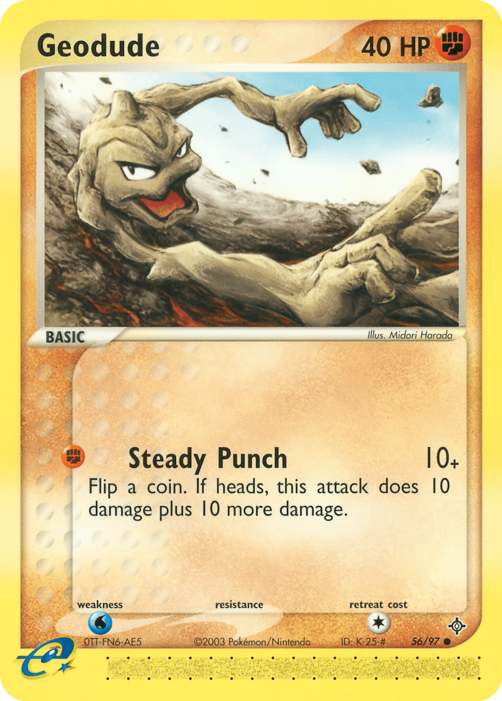 Geodude card