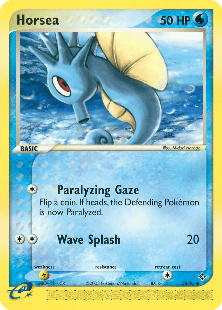 Horsea card