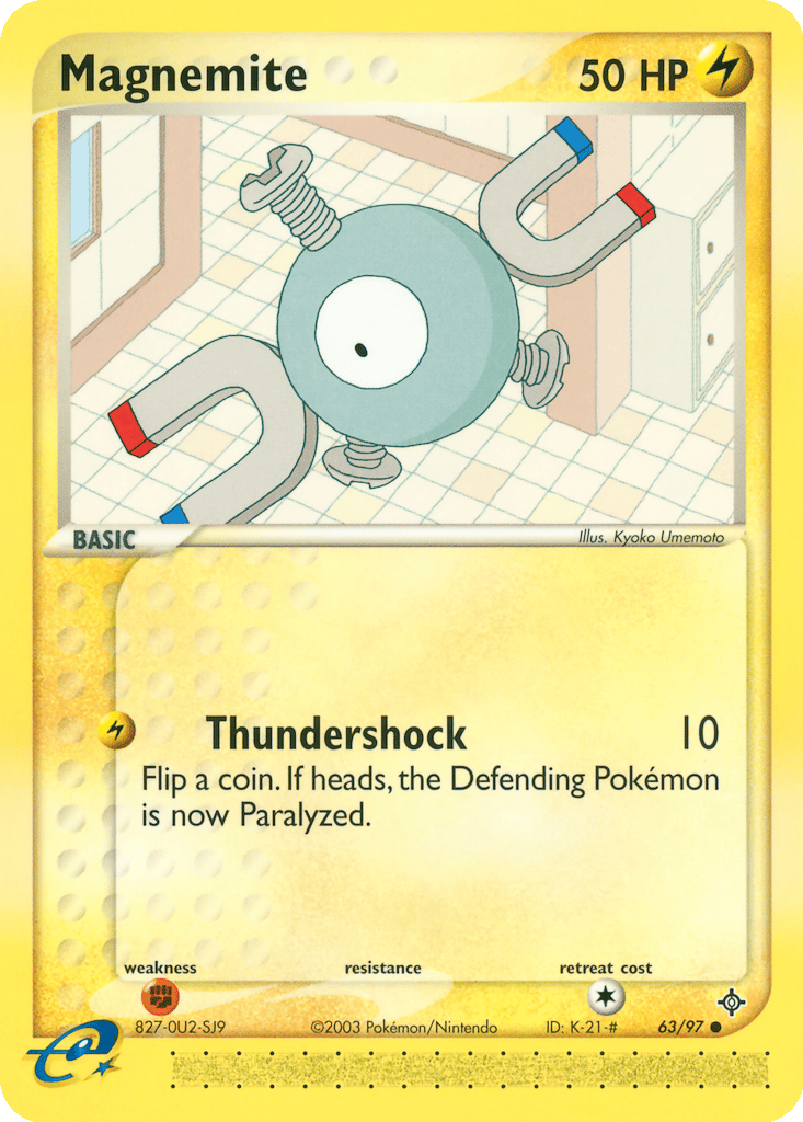 Magnemite card