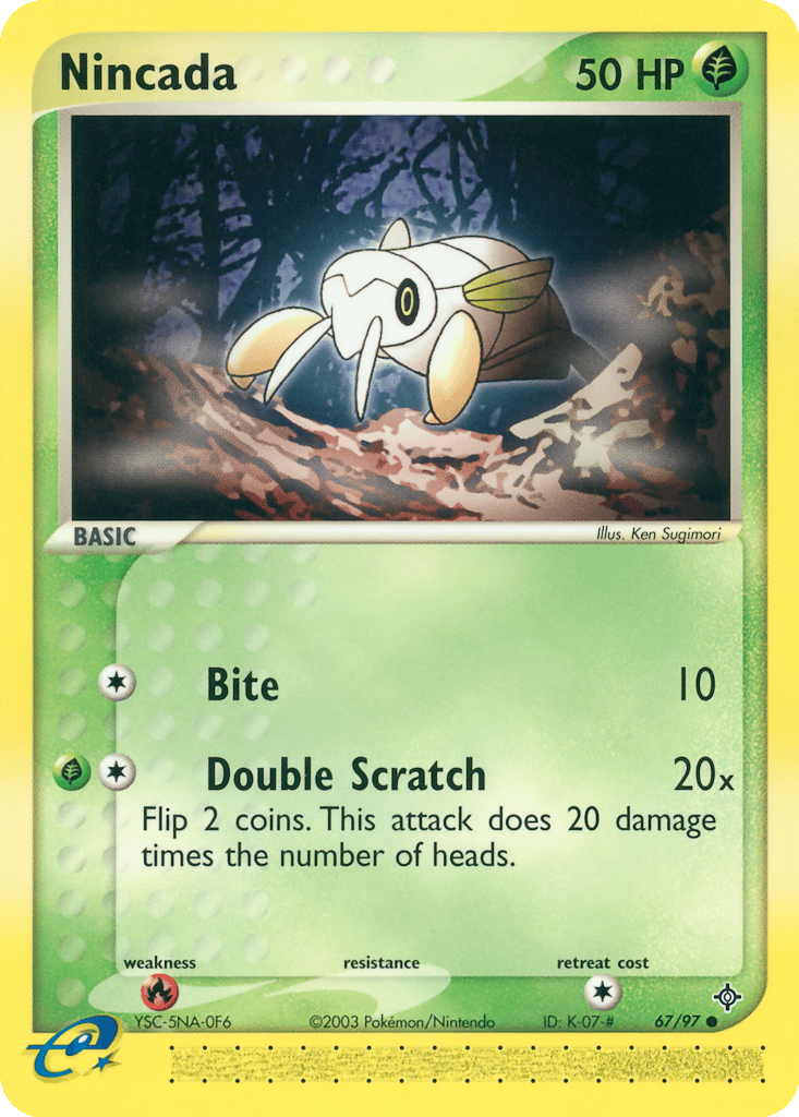 Nincada card
