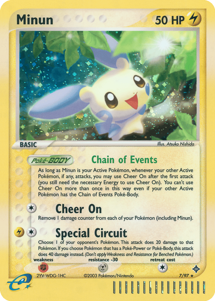 Minun card