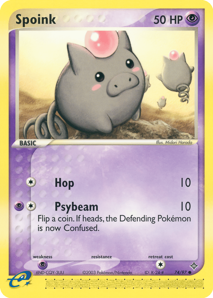 Spoink card