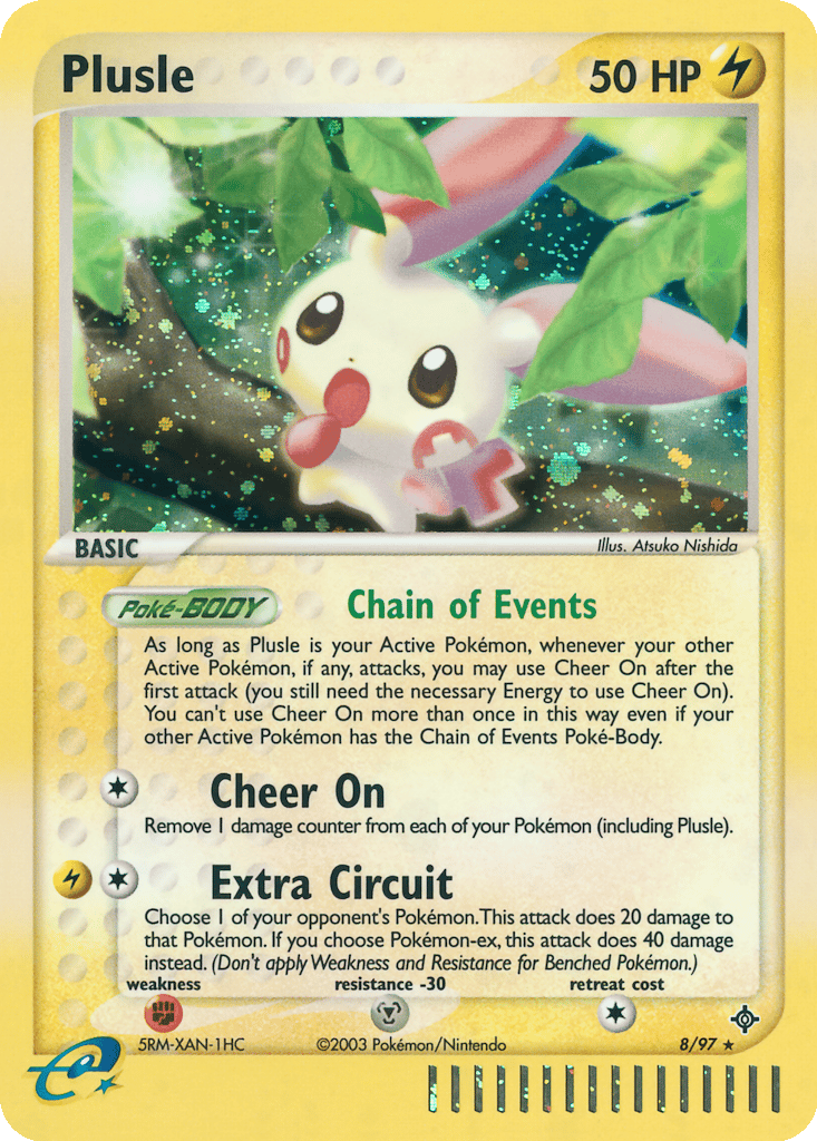 Plusle card