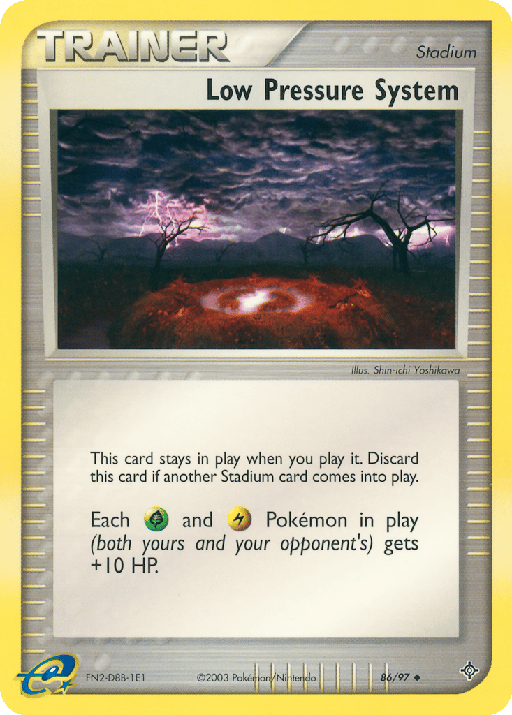 Low Pressure System card