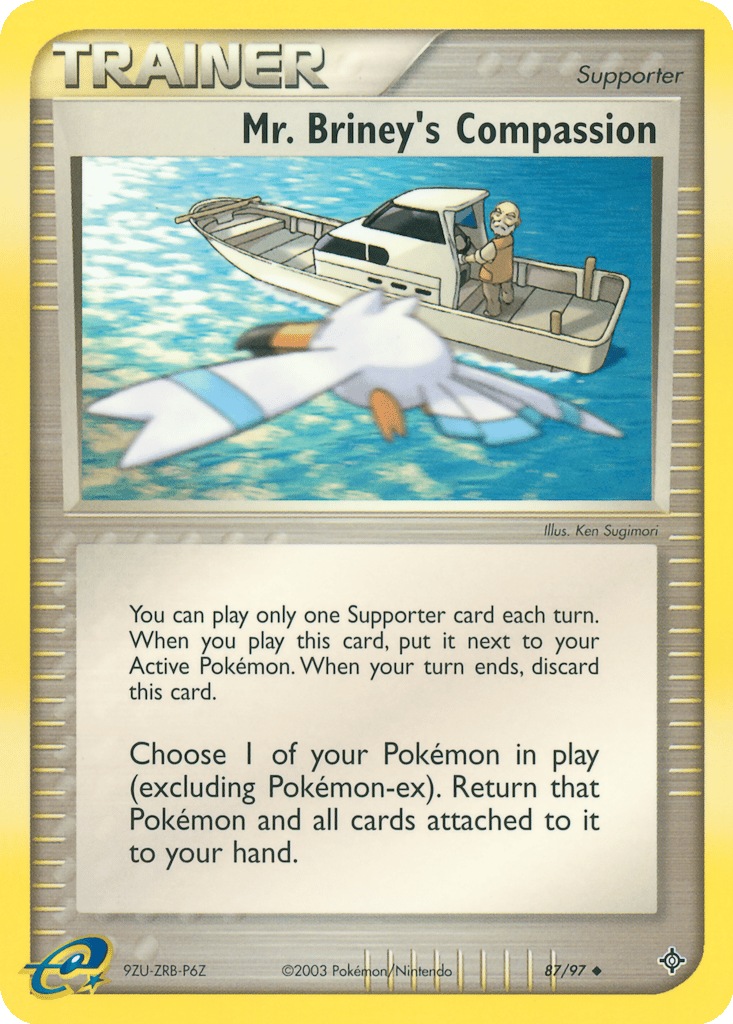 Mr. Briney's Compassion card