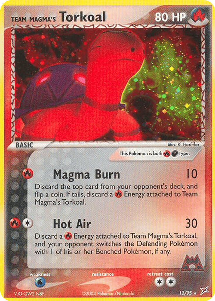 Team Magma's Torkoal card