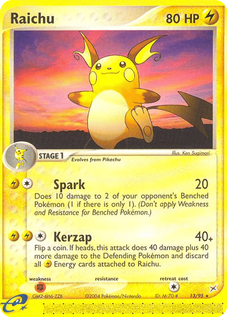 Raichu card