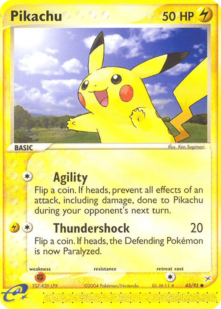 Pikachu card