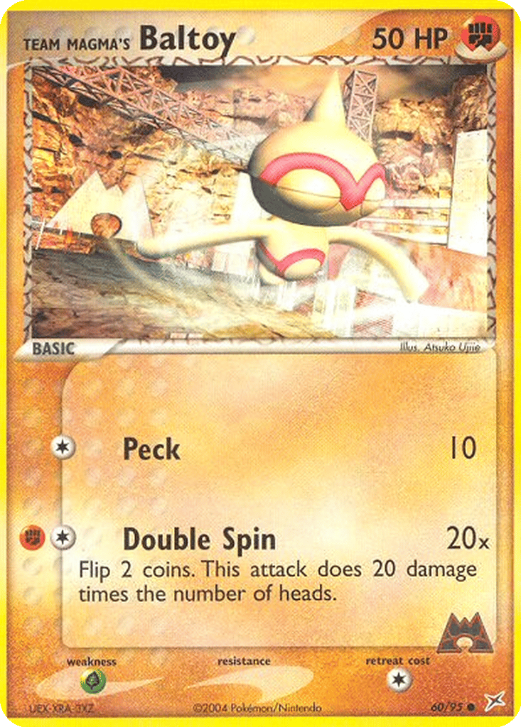Team Magma's Baltoy card