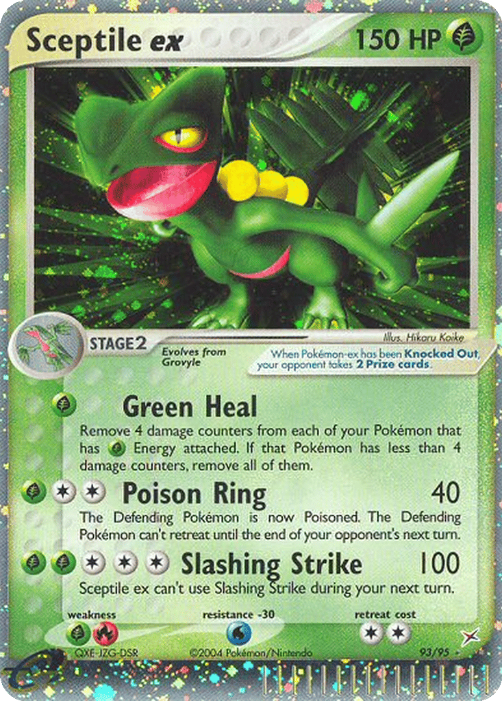 Sceptile ex card