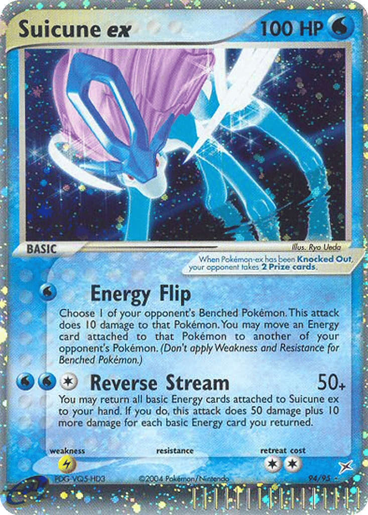 Suicune ex card