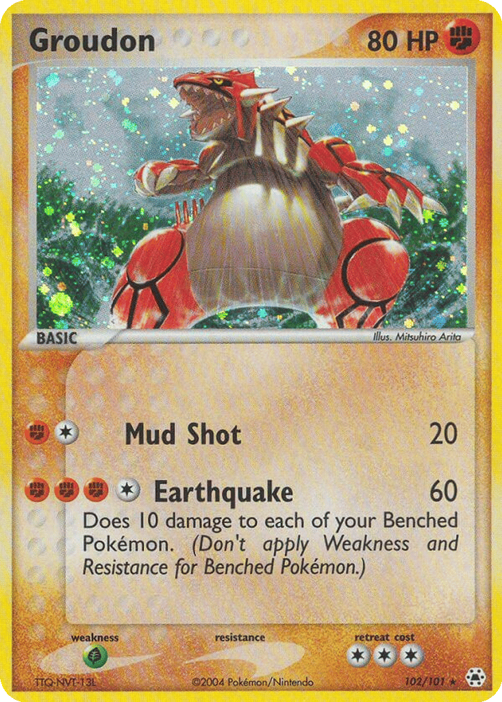 Groudon card